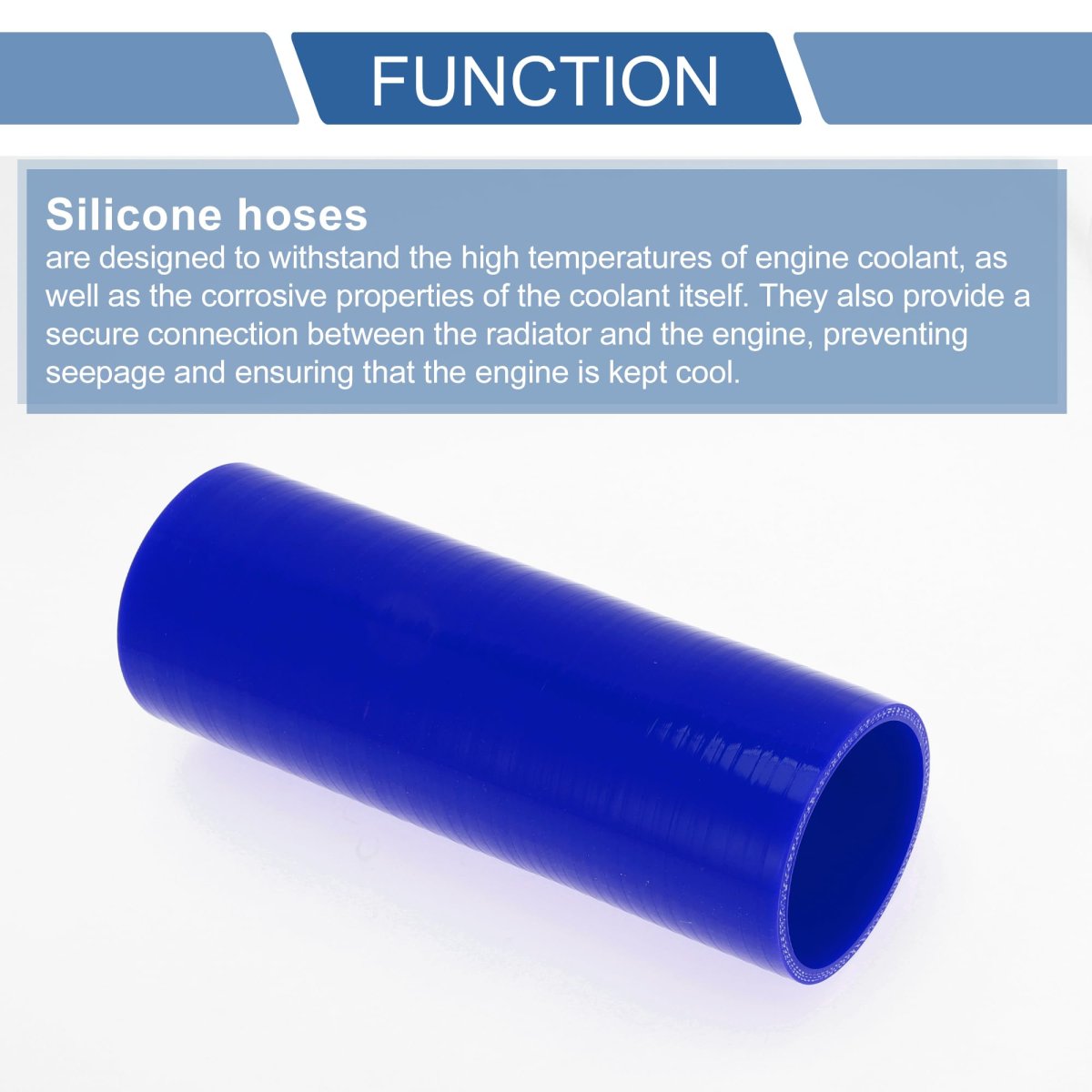 65mm 2 56in Id Straight Coupler Silicone Hose 200mm 7 87in Length 3 Ply Blue Coolant Pipe For Turbo Intercooler Air Intake