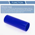 65mm 2 56in Id Straight Coupler Silicone Hose 200mm 7 87in Length 3 Ply Blue Coolant Pipe For Turbo Intercooler Air Intake