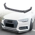 Front Bumper Lip Body Kit Sporty Appearance Lower Splitter For S4 B9 2017 2019 Car Enthusiasts Carbon Fiber Style