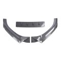 Front Bumper Lip Body Kit Sporty Appearance Lower Splitter For S4 B9 2017 2019 Car Enthusiasts Carbon Fiber Style