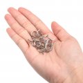 Uxcell Double Wire Spring Hose Clamp 10pcs 304 Stainless Steel 9mm Inner Dia Fit 9 7mm-10 5mm Od Fuel Line Silicone Tube Clips