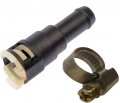 Muzzys Upgraded 800-403 Stronger Than Oem Heater Core Coolant Hose Quick Disconnect Connector W Clamp Fits 5 Tube And 8 Only