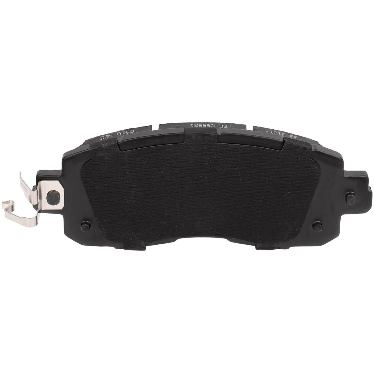 Brake Pad Set 8pcs Front Semi Metal Rear Ceramic For Nissan Altima 2013 2022 And Leaf 2014 2017 D1650 D1415