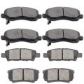 Aintier Automotive Replacement Brake Pads Front Rear Fit For Chrysler 200 2011-2014 For Sebring 2007-2010 Dodge Avenger