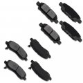 Automotive Replacement Brake Pads Front Rear Fit For Chrysler 200 2011-2014 For Sebring 2007-2010 Dodge Avenger 2008-2014