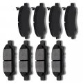 Automotive Replacement Brake Pads Front Rear Fit For Chrysler 200 2011-2014 For Sebring 2007-2010 Dodge Avenger 2008-2014