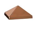 4x4 Post Point Cap Solid Copper 3-1 2 X