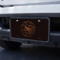 House Of The Dragon Bronze Targaryen Sigil Novelty Metal Vanity Tag License Plate