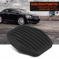 Brake Clutch Pedal Cover Qiilu Auto Pads Rubber Manual Transmission Replacement For Ford Focus Mk2 Cmax C-max Kuga 3m512457ca