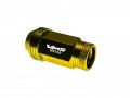 Vms Racing 12x1 5 20pc Piece Gold Anodized 44mm Long Open End Lightweight Aluminum Lug Nuts Compatible With Chevy Chevrolet