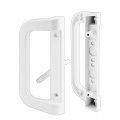 Prime-line C 1177 Diecast White Mortise Style Sliding Door Handle Set Single Pack 