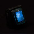 Esupport 3pcs Waterproof Round Rocker Switch Car 12v 20a Blue Led Light Indicator Toggle 4pin Terminal Control On Off Dpst