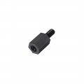 Uxcell M3x6mm 6mm Male-female Hex Nylon Pcb Motherboard Spacer Standoff For Fpv Drone Quadcopter Computer Circuit Board Black
