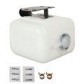 Overflow Coolant Bottle With Bracket Replacement For Excavator Durable Plastic Recovery Tank Kit