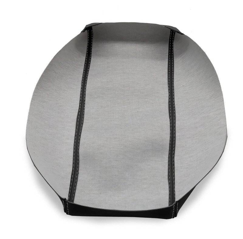 Autoguru Replacemet For Pvc Leather Console Lid Armrest Cover Gray Stitch Hyundai Tucson 2010-2015