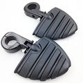 1 4 Wing Footpegs Mount P Clamps For Suzuki Vl125 Vl250 Vz1500 C800 C1800rt Moto