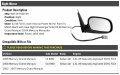Right Passenger Side Power Mirror Paint To Match With Heated Glass Compatible 2002-2008 Mercury Grand Marquis Sedan 4-door 4 6l