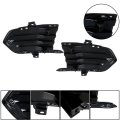 Front Bumper Fog Light Bezel Covers Assembly For Xt5 2017 2018 2019 Left And Right Side 2 Pack With Chrome Trim Replacement