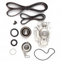 Timing Belt Kit Including Water Pump With Gasket Tensioner Bearing Etc Ocpty Compatible For 90 91 92 93 94 95 96 97 Honda
