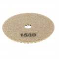 Uxcell 4-inch Diamond Wet Polishing Sanding Grinding Pads Grits 1500 10pcs W Rubber Backer Pad