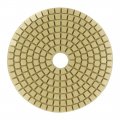 Uxcell 4-inch Diamond Wet Polishing Sanding Grinding Pads Grits 1500 10pcs W Rubber Backer Pad