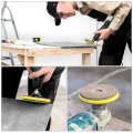 Uxcell 4-inch Diamond Wet Polishing Sanding Grinding Pads Grits 1500 10pcs W Rubber Backer Pad
