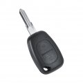 Fydun Car Key Fob 2 Buttons Uncut Blank Bladeless Entry Remote Key Shell Case For Renault Kangoo Dacia Logan Sandero Duster