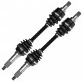 Caltric Front Left And Right Cv Joint Axle Compatible With Yamaha Big Bear 350 Yfm350fw 4wd 1989-1997