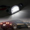 Led License Plate Light Replacement For Chevy Corvette C4 C5 C6 S10 Impala Gmc S15 18smd Error Free Tag Lights Number Lamp 