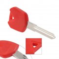 Newsmarts Red Motorcycle Uncut Blade Blank Key For Kawasaki Ninja250 Zx250r Ex250 Ninja300 Zx300r Ex300 Er-6n