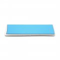Uxcell 5pcs White Rectangle Stick-on Safety Reflector Plate W O Mounting Holes For Car