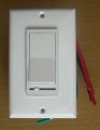Wall Decora 3way Led Cfl Compact Fluorescent Rocker Switch Bottom Slide Dimmer White 