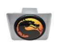 Officially Licensed Mortal Kombat Dragon Logo Metal Hitch Cover Matte Chrome For Trucks And Suvs Fits Standard 2 In Trailer 