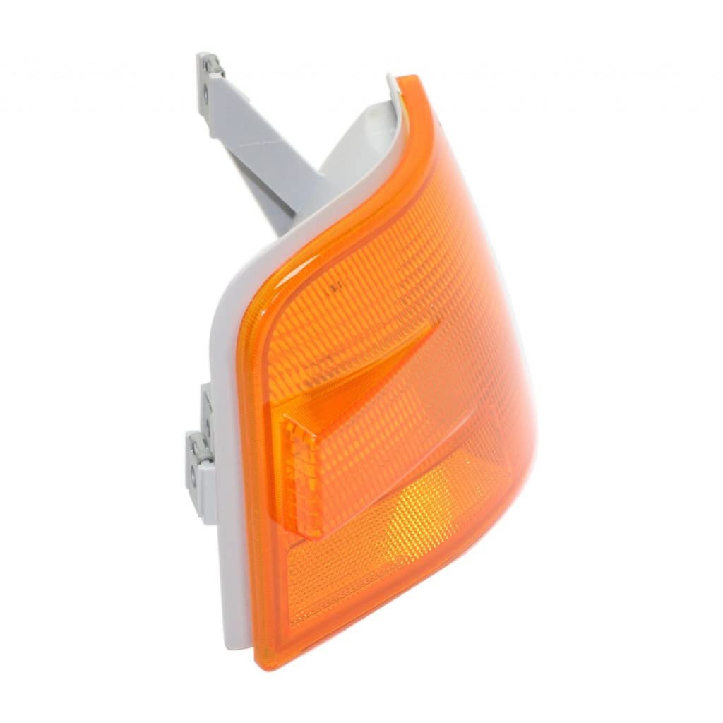Signal Marking Light Unit Pair For Volvo Vnl Series 1996 2003 Driver And Passenger Side Amber Lens Replaces Vo2550106