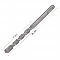Uxcell Masonry Drill Bit 12mm X 160mm Carbide Tipped Rotary Hammer 9mm Round Shank For Impact