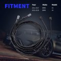 Brake Pad Wear Sensor Kit 34356790303 34356790304 For Bmw F25 X3 2011 2017 And F26 X4 2015 2018 Front Rear 2 Piece Set