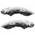 Wflnhb Drl Fog Lights Replacement For Chevy Malibu 2019-2020 Turn Signal Lamps 84575553 84575552