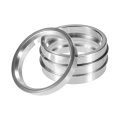 4pcs Od 63 1mm To Id 54 Aluminum Alloy Car Hub Centric Rings Wheel Bore Center Spacer 