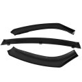 Front Bumper Lip Spoiler For Mazda M6 2014 2018 3 Piece Glossy Black Pp Body Kit 