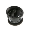 A-premium Black Dash Air Vent Compatible With Ford F-150 2009-2014 Without Flow Through Console Lincoln Mark Lt 2010-2014 Cab