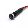 Alpinetech Plb8ms 8mm 5 16 12v Led Metal Signal Indicator Pilot Dash Light Black Bezel With Symbols High Beam 