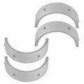 Caltric 4 Main Journal Crankshaft Bearing Compatible With Polaris Ranger 800 4x4 Efi 2010 2011 2012 2013 2014
