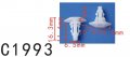 Autobahn88 Cowl Top Panel Clip Compatible With Nissan Oem 65810k2009 0155308951 Pack Of 20