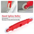 Screen Rolling Tool Door Window Installation Hand Spline Roller Nylon Handle For Installing Repair