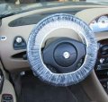 Naptags Plastic Steering Wheel Covers 250 Count 14 -16 Diameter 