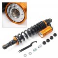 Three T 430mm Motorcycle Universal Air Shock Absorber Replacement Rear Suspension Shocks Dirt Bike For 250cc Black Gold