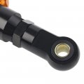 Three T 430mm Motorcycle Universal Air Shock Absorber Replacement Rear Suspension Shocks Dirt Bike For 250cc Black Gold