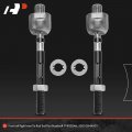 A-premium 2 X Front Inner Tie Rod Ends Compatible With Honda Civic 2006 2007 2008 2009 2010 2011 Replace Ev800246 53010snaa01