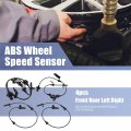 Uxcell 4pcs Front Rear Left Right Abs Sensor Wheel Speed No 57450ta0a01 57455ta0a01 57470ta0a02 For Honda Accord 2008-2012