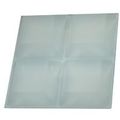 Mintcraft Fe-s405 Square Polyurethane Bumpers 3 4-inch Clear 